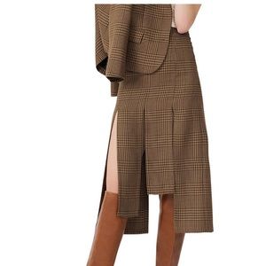 MAJE Judela asymmetric skirt